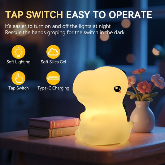 Rex Dinosaurielampa - Dimbar USB Uppladdningsbar Lampa