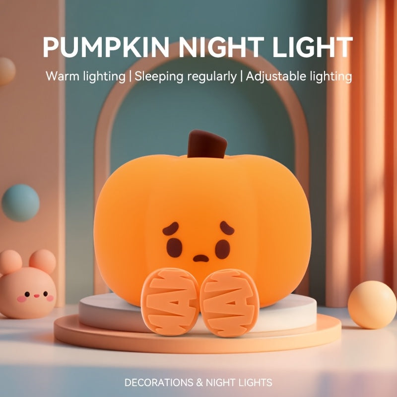 Pumpan Jack - Mjuk Silikonlykta med USB-Laddning