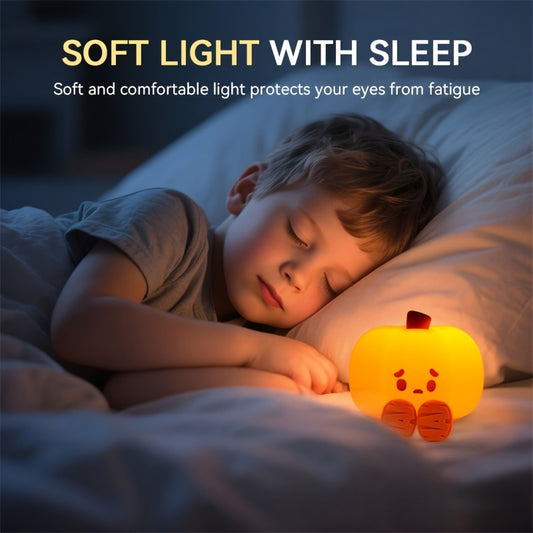 Pumpan Jack - Mjuk Silikonlykta med USB-Laddning