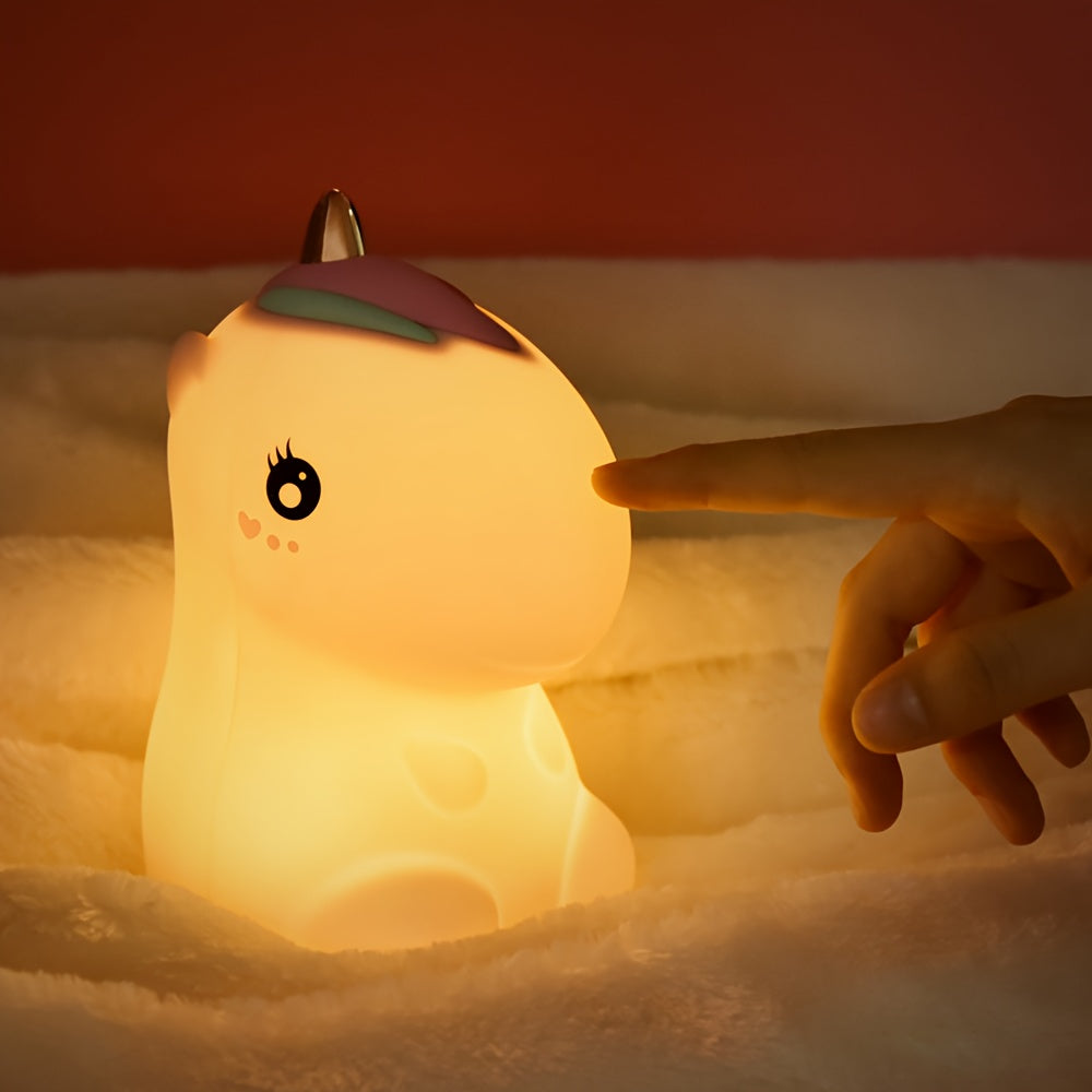 Rosie the Pony Sömnlampa - Mjuk Silikonlampa med Timer