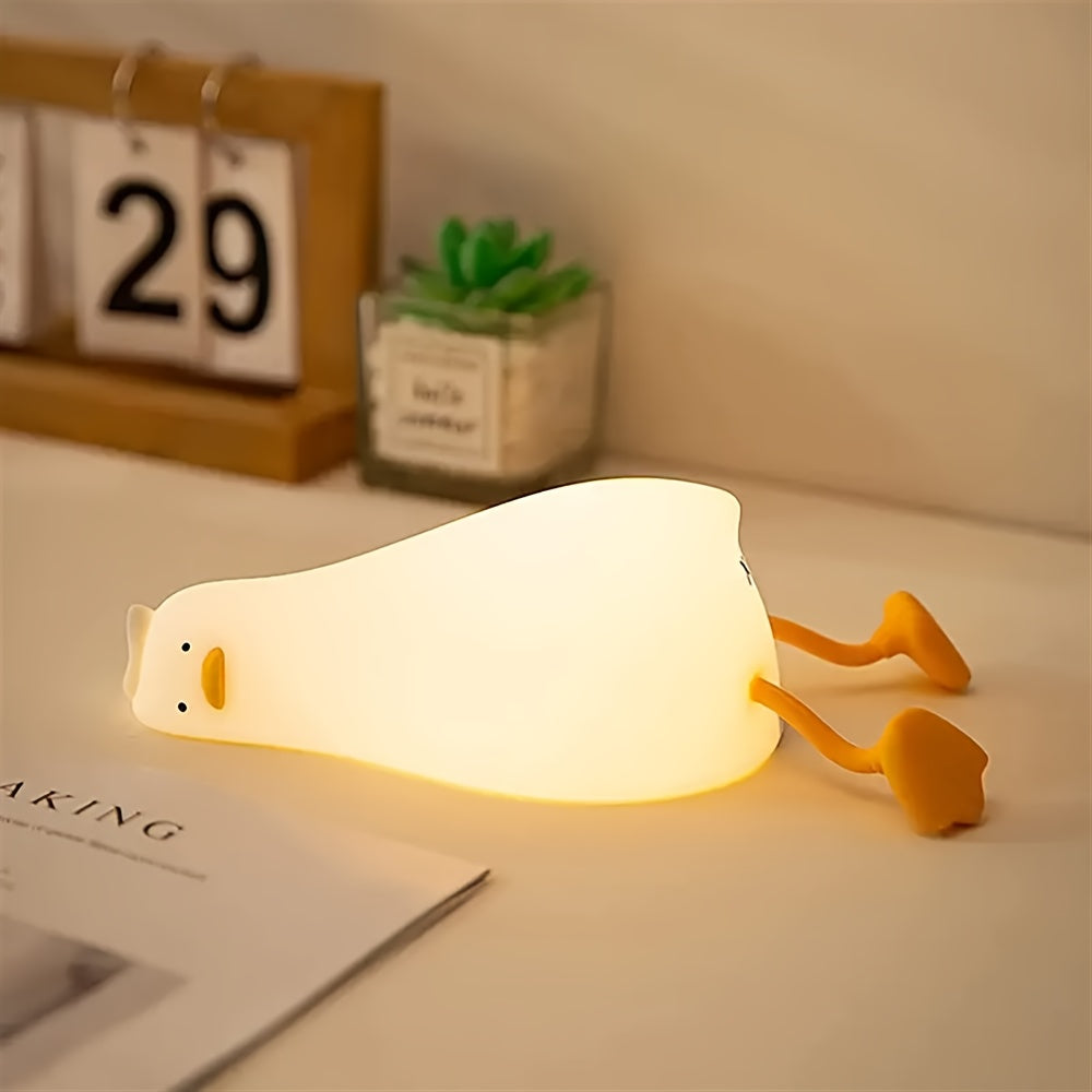 Louie the Duck Sömnkompis - USB Uppladdningsbar Pat-Nattlampa