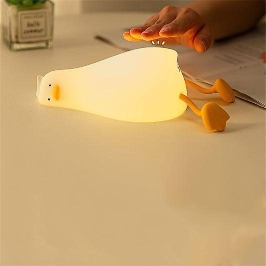 Louie the Duck Sömnkompis - USB Uppladdningsbar Pat-Nattlampa