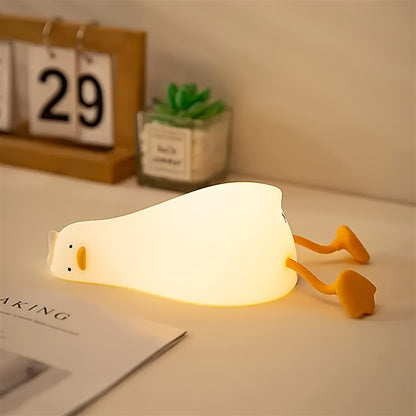 Louie the Duck Sömnkompis - USB Uppladdningsbar Pat-Nattlampa